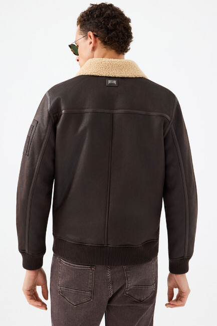 Erkek Mont LF2036720 Kahve (3)