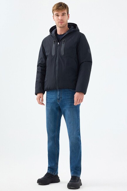 Erkek Mont LF2038494 Lacivert (2)