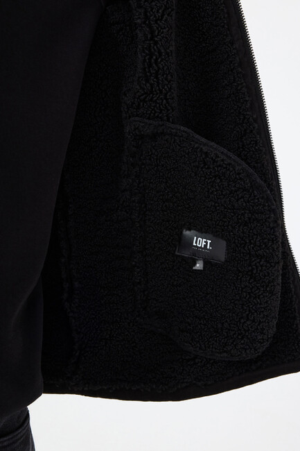 Erkek Mont LF2040817 Siyah - Thumbnail