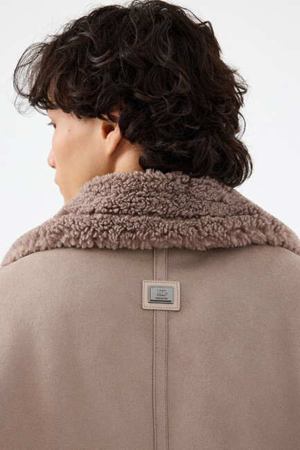 Erkek Mont LF2040817 Vizon - Thumbnail