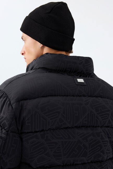 Erkek Mont LF2041387 Siyah - Thumbnail