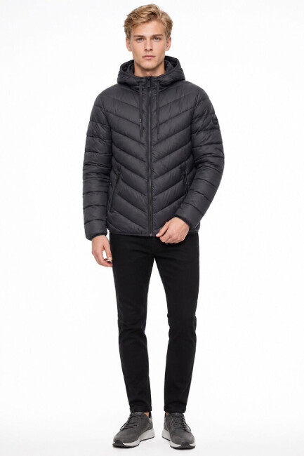 Erkek Mont LF2043698 Siyah  (1)