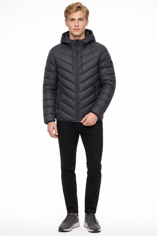 Erkek Mont LF2043698 Siyah  - 2