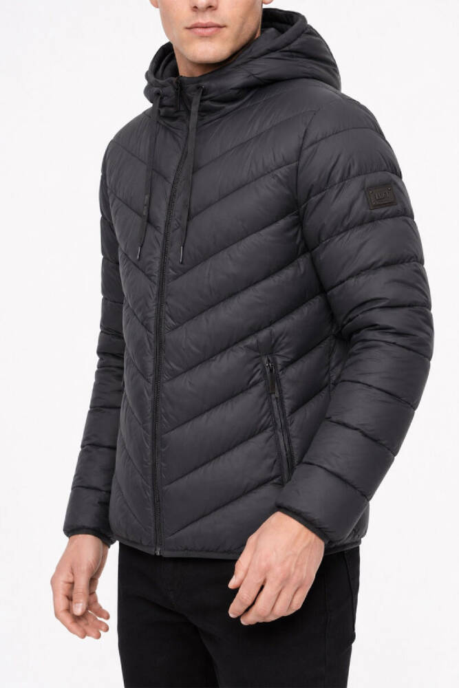 Erkek Mont LF2043698 Siyah  - 5