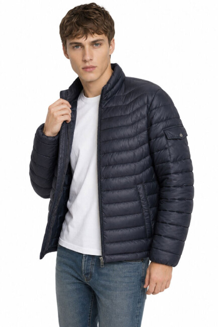 Erkek Mont LF2044725 Lacivert 