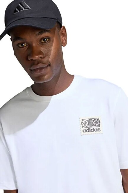 Erkek Mos Patch Tişört KB2512 Beyaz - Thumbnail