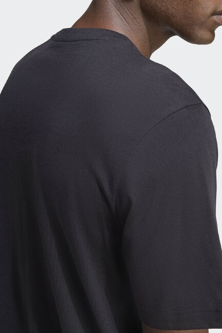 Erkek Mos Stamps Tişört KB2510 Siyah - Thumbnail