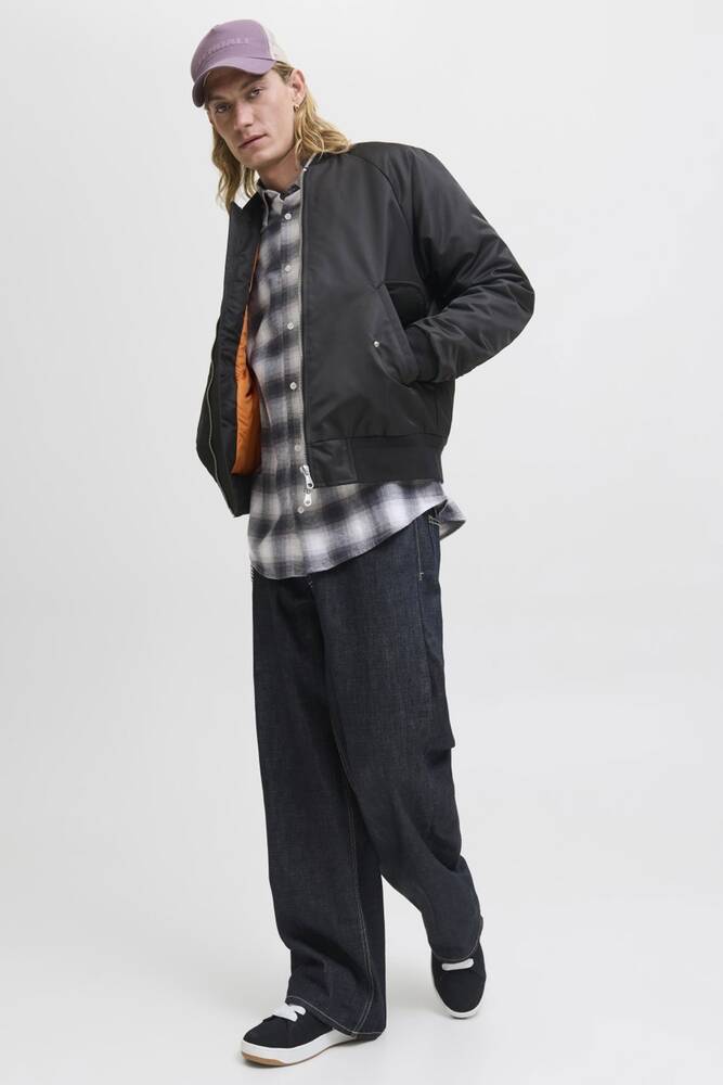 Erkek Motıon Bomber Ceket 12283301 Siyah 