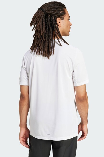 Erkek MT Log Tech Tişört JI9235 Beyaz (2)