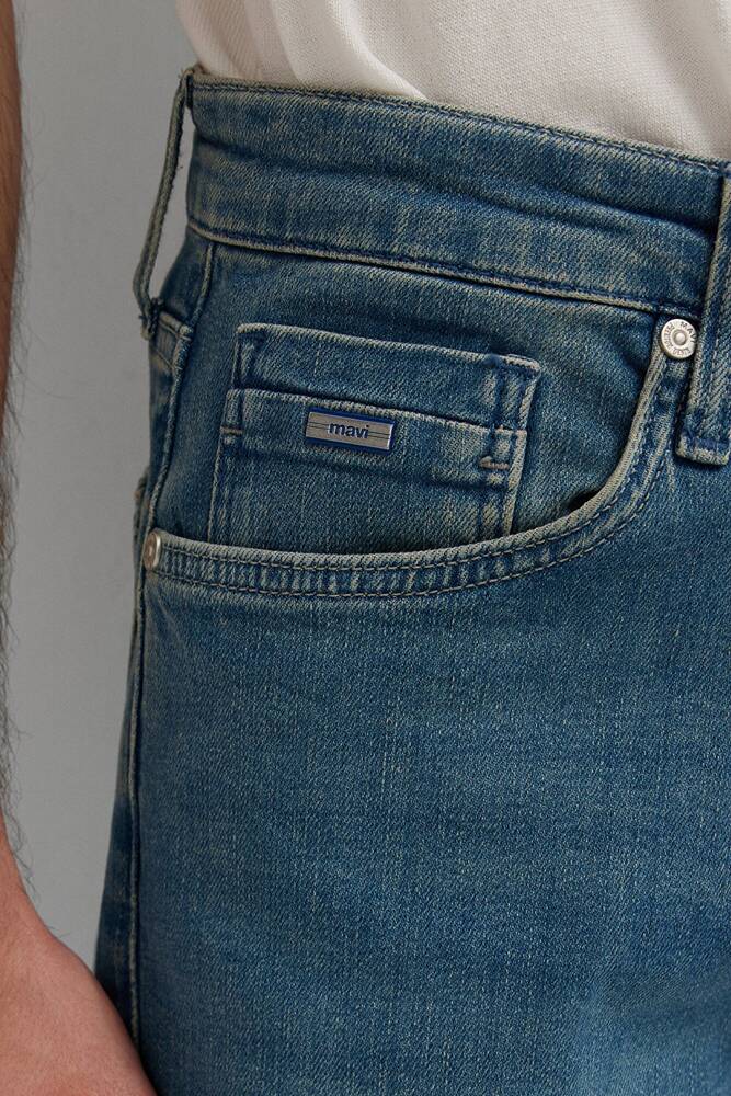 Erkek Nıcholas Denim Şort 04160A3312 Mavi 