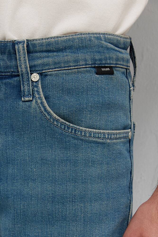 Erkek Nıcholas Denim Şort 04160A3312 Mavi 