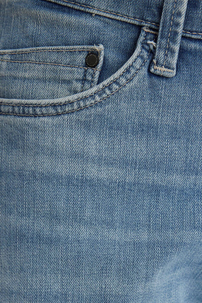 Erkek Nicholas Mavi Premium Denim Şort 0416028720 Mavi 