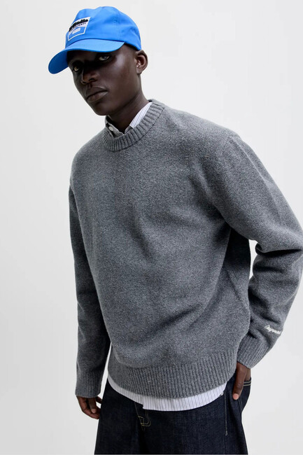 Erkek Norrebro Kazak 12282728 Antrasit - Thumbnail