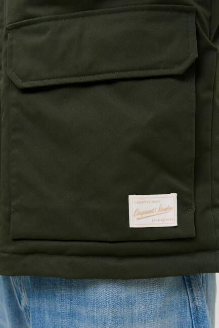Erkek Norrebro Padded Barn Ceket 12301609 Haki  - 4