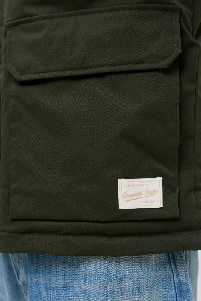 Erkek Norrebro Padded Barn Ceket 12301609 Haki  - 4