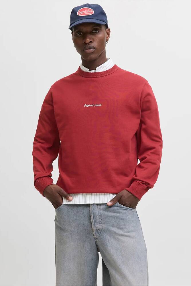 Erkek Norrebro Sweat 12282893 Kırmızı 