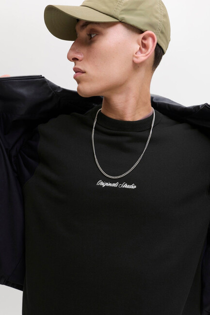 Erkek Norrebro Sweat 12282893 Siyah - Thumbnail