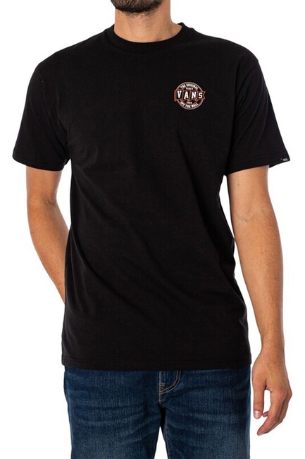 Erkek OG Pennant Tişört VN000HXBBLK1 Siyah (3)