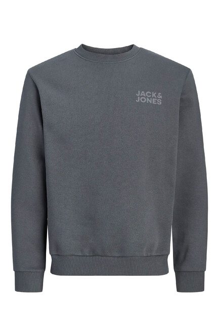 Erkek Originals Logo Sweat 12290659 Gri (1)