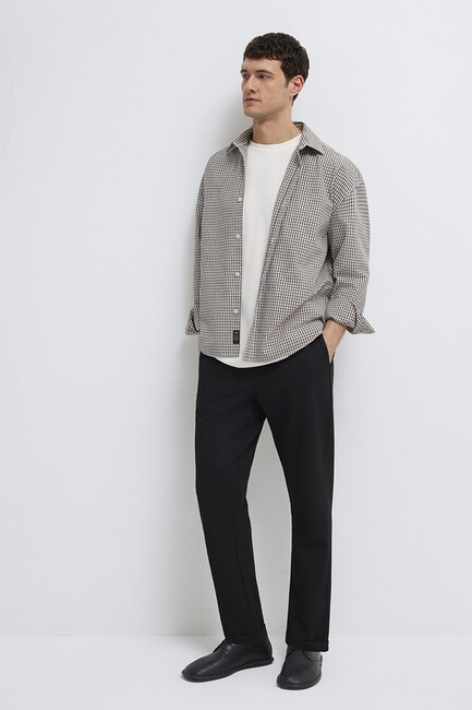 Erkek Örme Pantolon 0010460-900 Siyah (1)