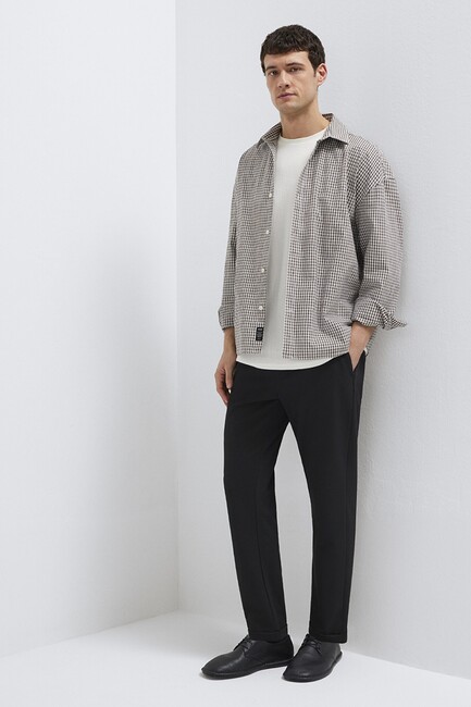 Erkek Örme Pantolon 0010460-900 Siyah (2)