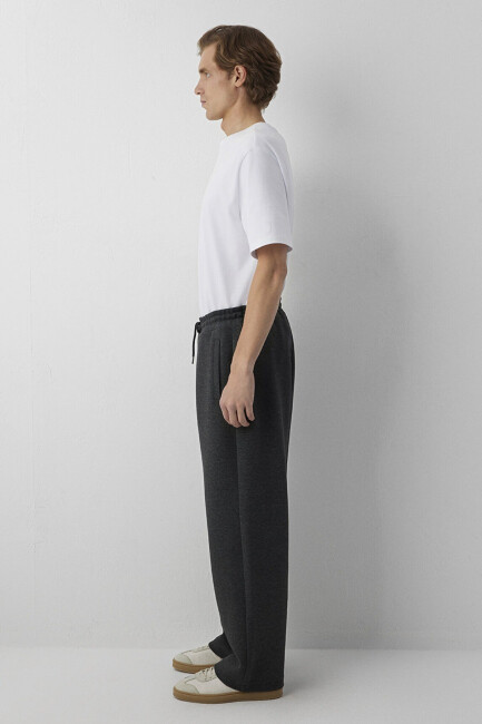 Erkek Örme Pantolon 0024737-80024 Gri  - 5