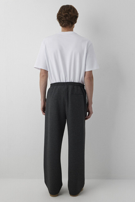 Erkek Örme Pantolon 0024737-80024 Gri  - 6