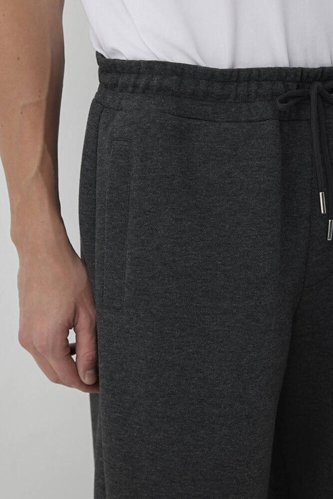 Erkek Örme Pantolon 0024737-80024 Gri  - 7