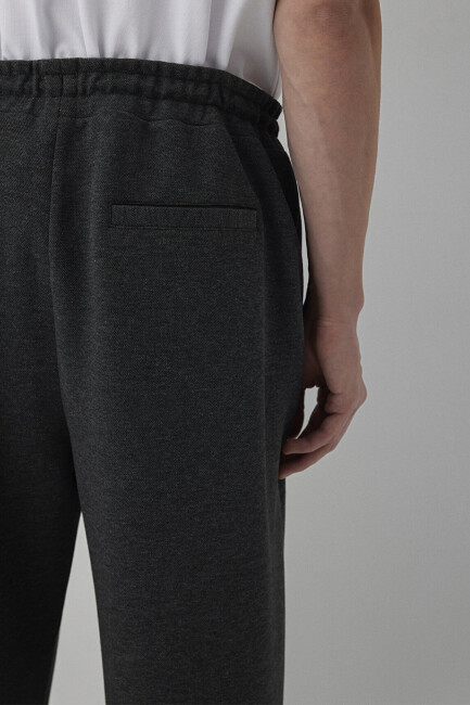 Erkek Örme Pantolon 0024737-80024 Gri  - 8