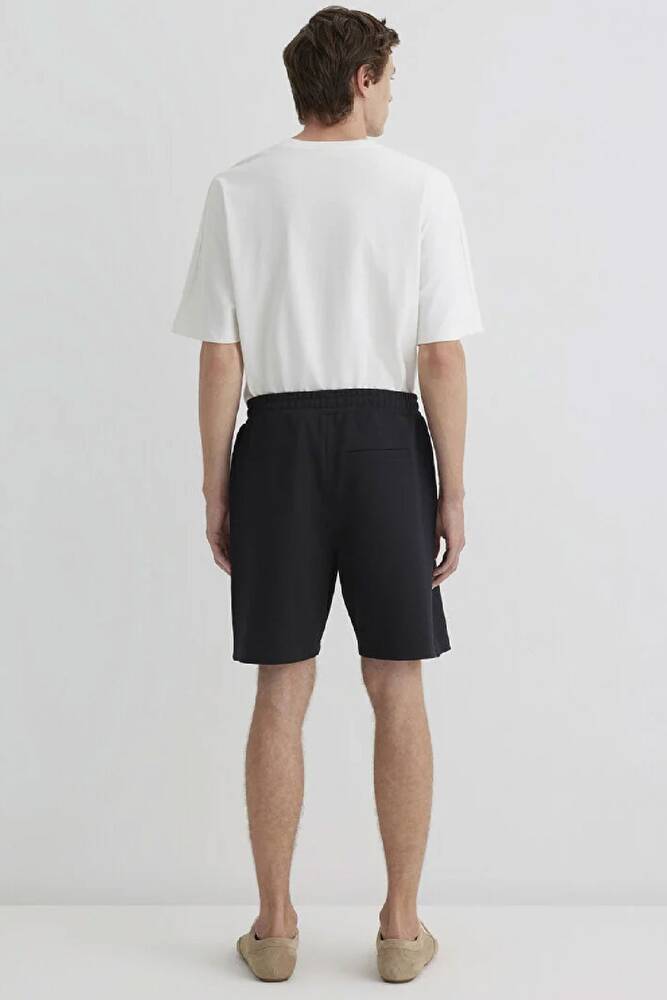 Erkek Örme Şort 0410314-900 Siyah 