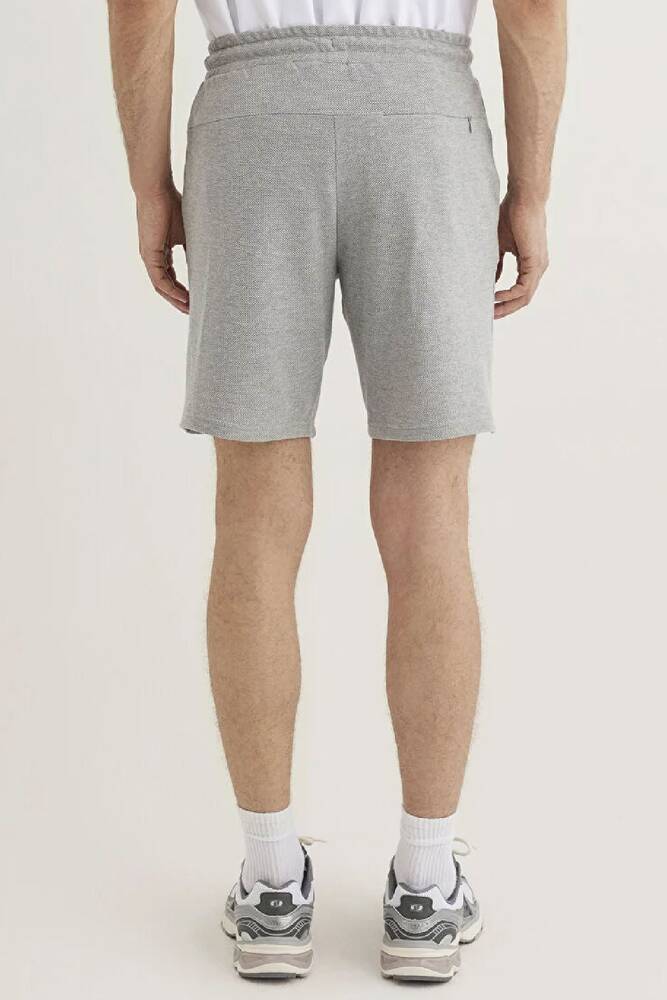 Erkek Örme Şort 066694-33396 Gri 