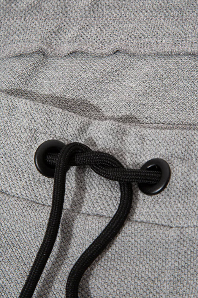 Erkek Örme Şort 066694-33396 Gri 