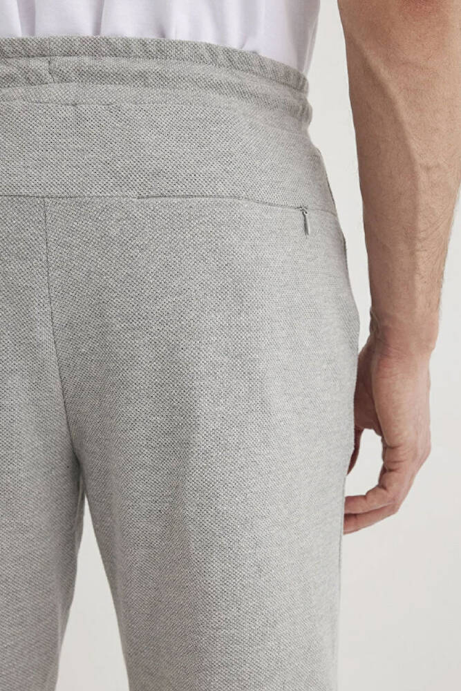 Erkek Örme Şort 066694-33396 Gri 