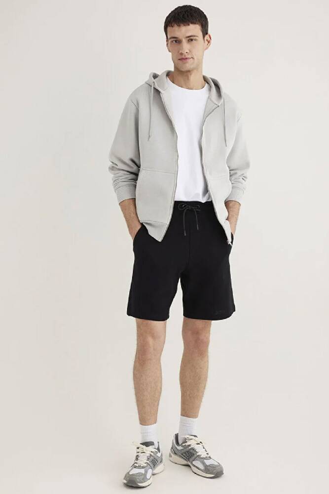 Erkek Örme Şort 066694-900 Siyah 