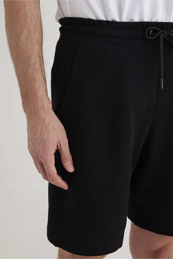 Erkek Örme Şort 066694-900 Siyah 