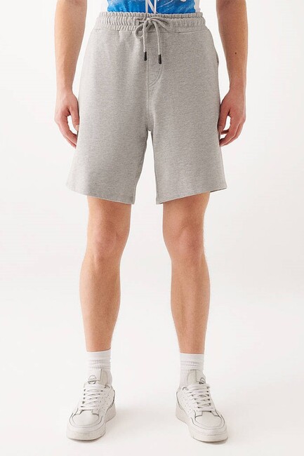 Erkek Örme Şort 066935-35010 Gri (3)