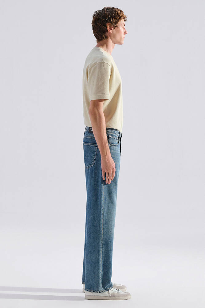 Erkek Orson Street Jean Pantolon 0019402-A3348 Mavi 