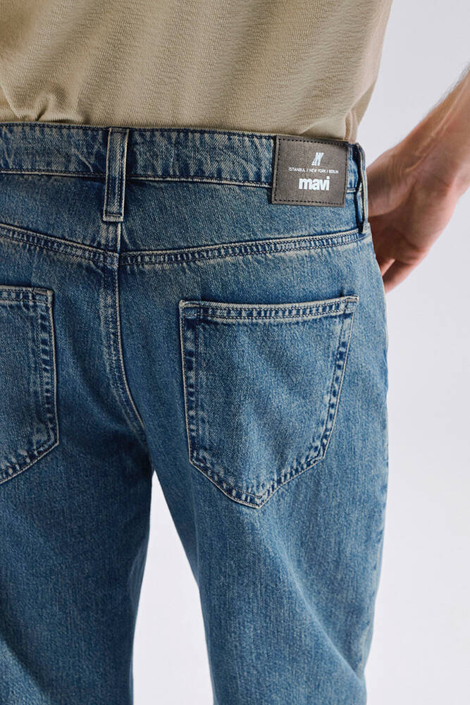 Erkek Orson Street Jean Pantolon 0019402-A3348 Mavi 
