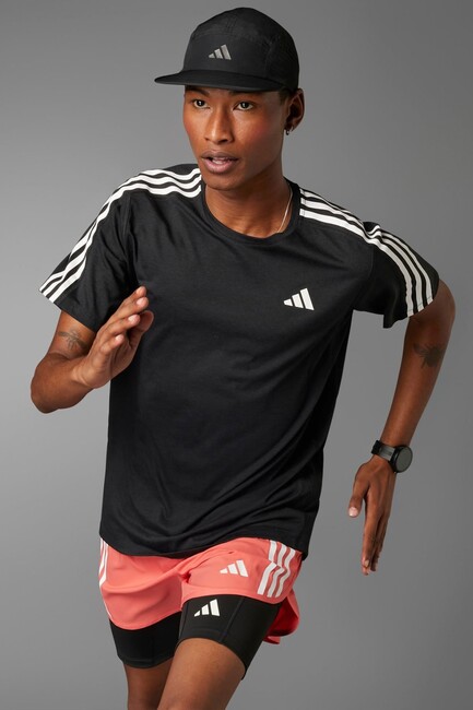 Erkek OTR 3S Tişört IQ3834 Siyah (1)