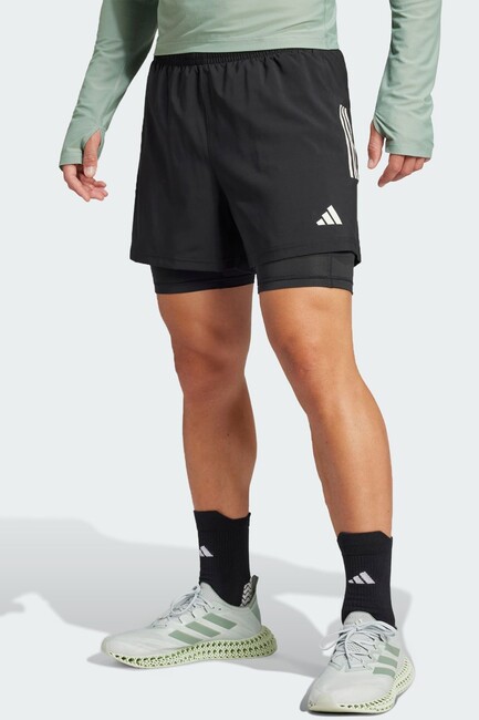 Erkek OTR B 2in1 Şort JM5400 Siyah (1)