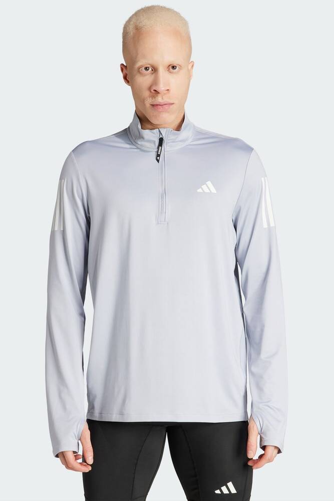 Erkek OTR Yarım Fermuarlı Sweat IN1491 Gri 