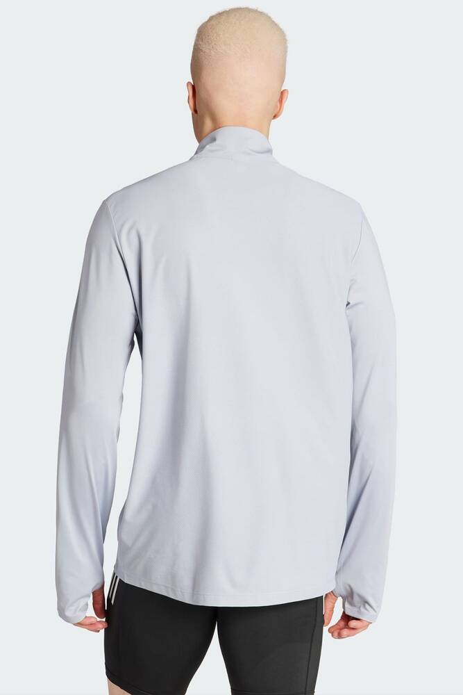 Erkek OTR Yarım Fermuarlı Sweat IN1491 Gri 