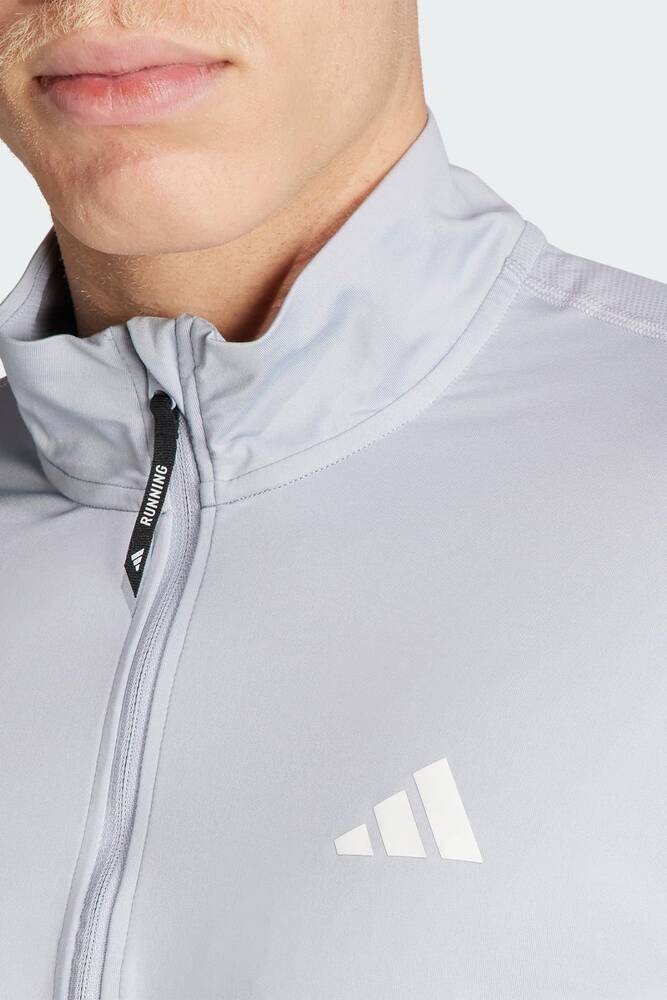 Erkek OTR Yarım Fermuarlı Sweat IN1491 Gri 