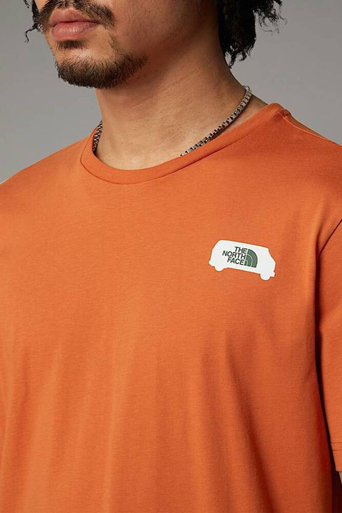 Erkek Outdoor Graphıc Tişört NF0A8C1Z6IG1 Turuncu 