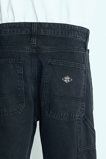 Erkek Oxford MV91 Street Jean Pantolon 0010069-82793 Gri - Thumbnail