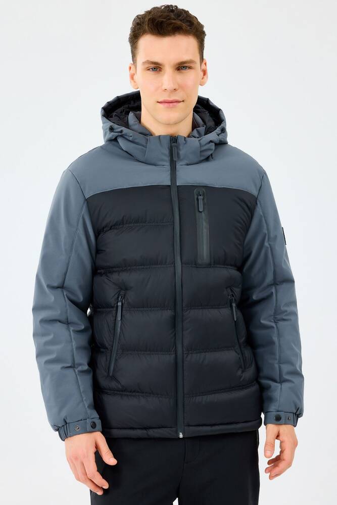 Erkek Padded Ceket S242033-3998 Gri 