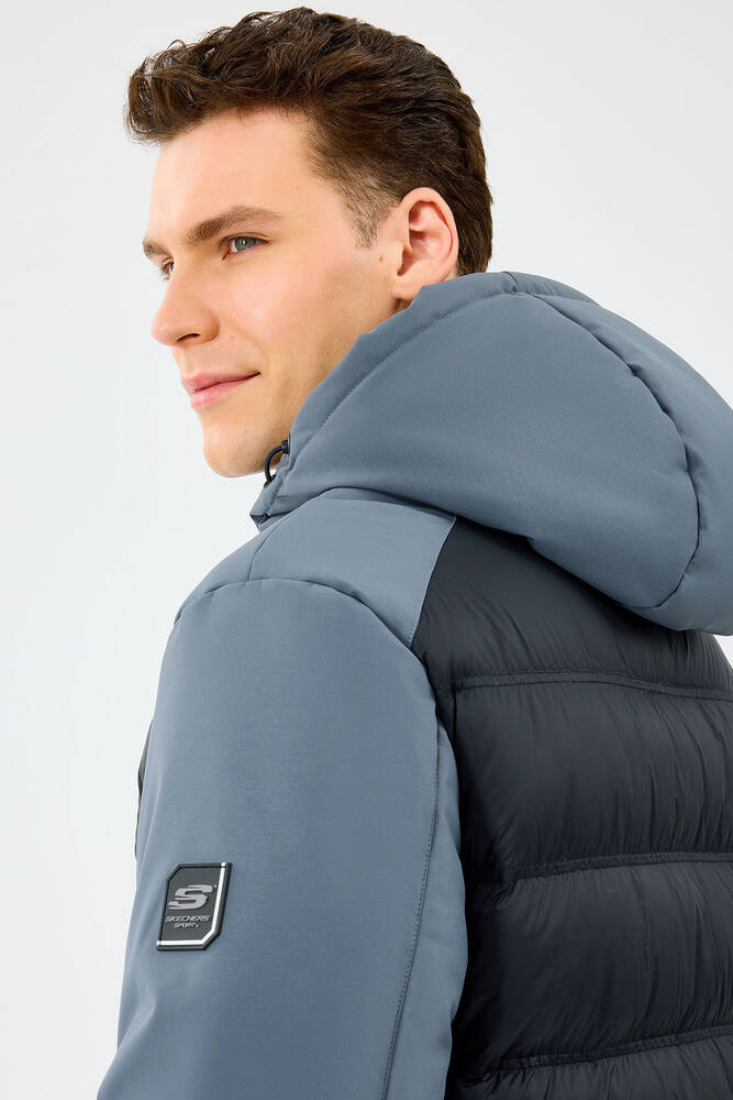 Erkek Padded Ceket S242033-3998 Gri 