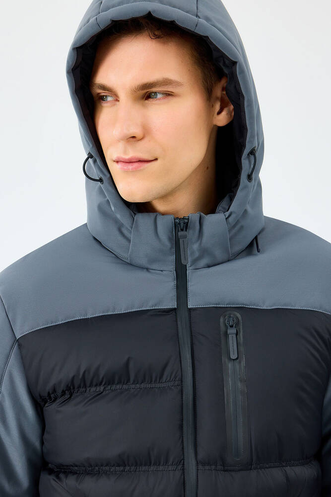 Erkek Padded Ceket S242033-3998 Gri 