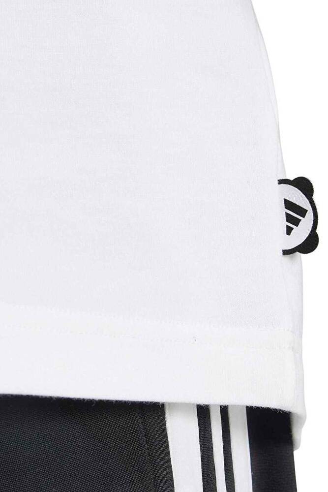 Erkek Panda C Cam Tişört KB4850 Beyaz 