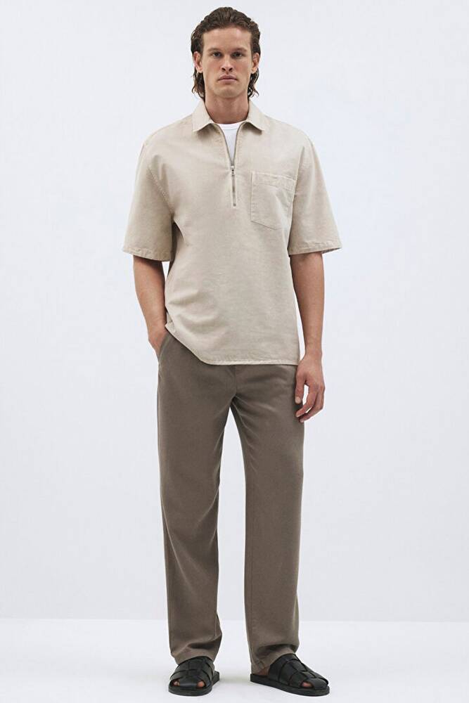 Erkek Pantolon 0010193-70321 Bej 